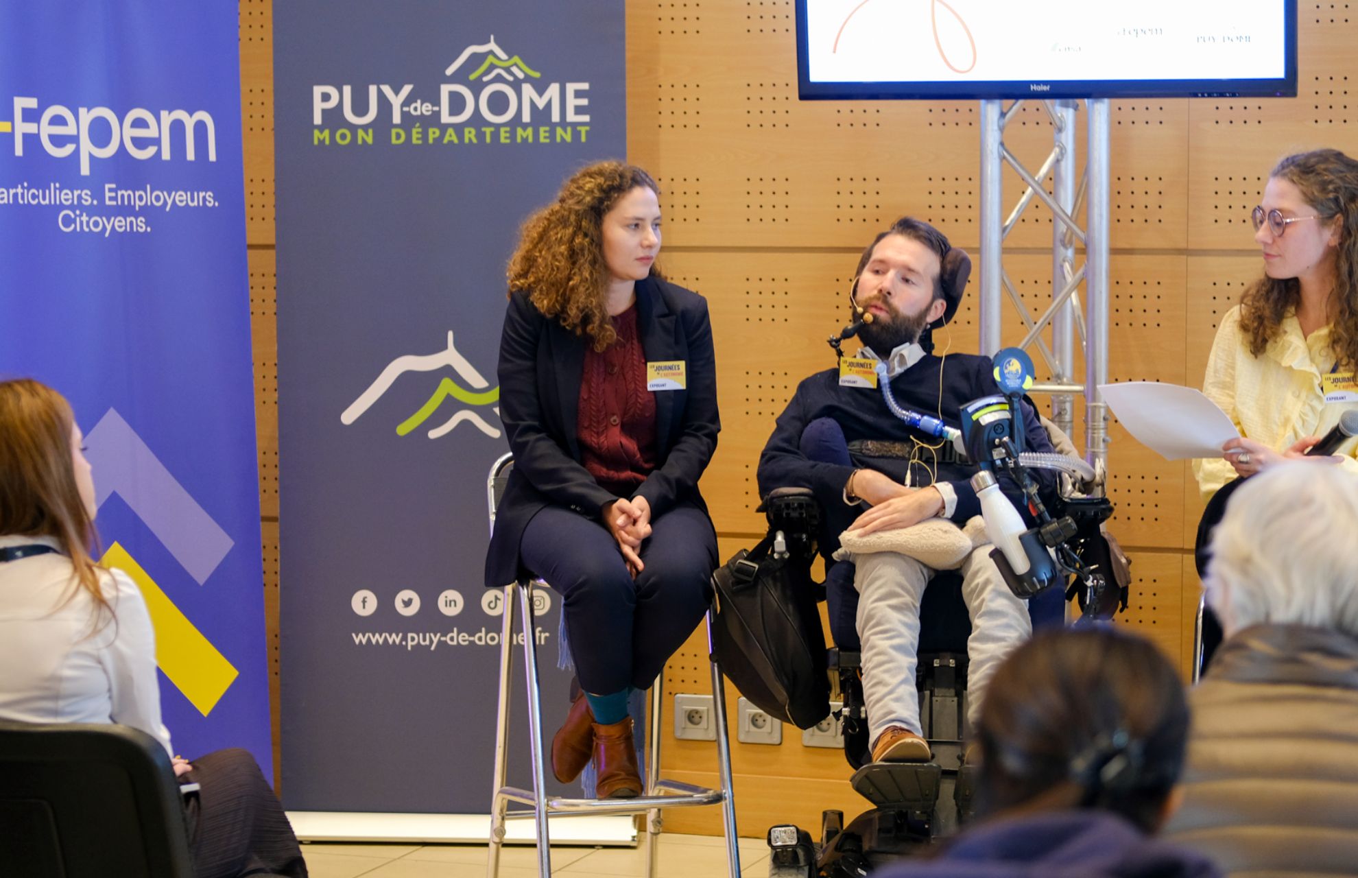 Conférence sur le maintien à domicile lors des Journées de l'Autonomie