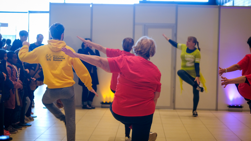 initiation à la zumba gold aux Journées de l'Autonomie